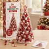 Multicolor Beaded Christmas Tree Kit PVC Glitter Personalized Bead Art Holiday Craft Project Easy to Assemble Creative Craft Set