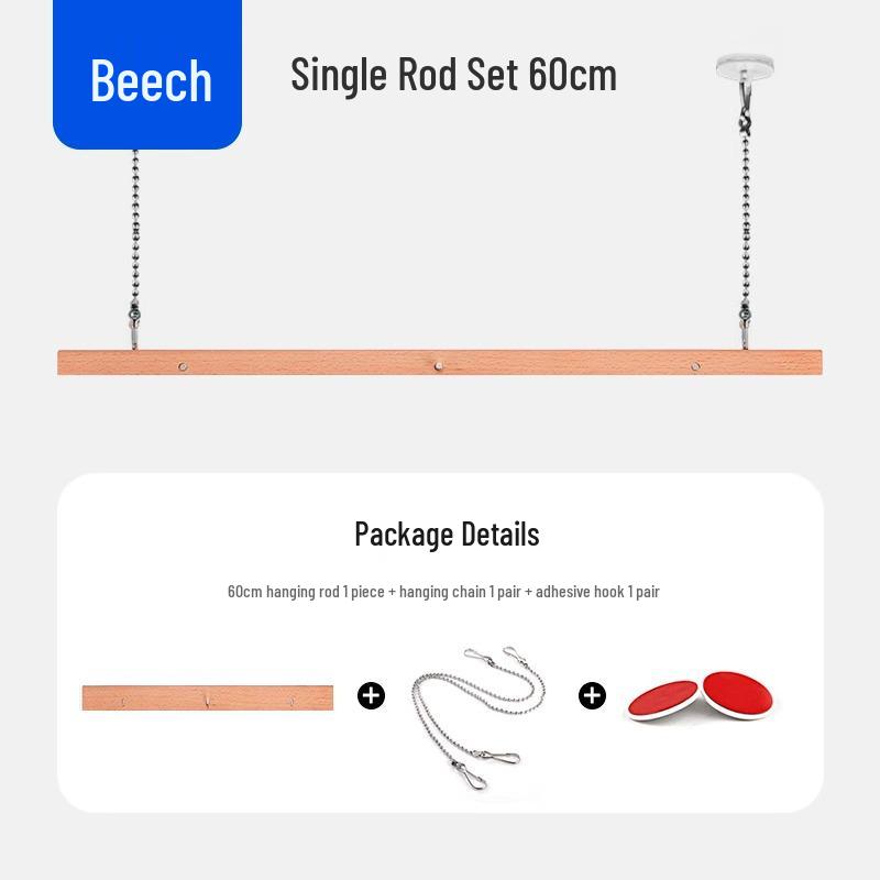 Hanging Flag Pole Set: 60CM Three-Piece Poster Hook for POP Advertising