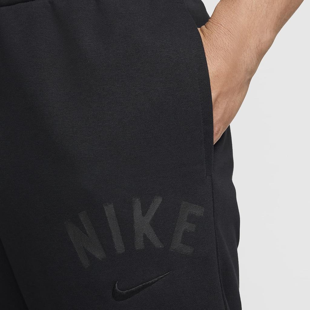 Nike Swoosh Dri-FIT Fleece Sweatpants Men Bottoms Black FV9947010