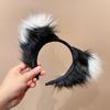 Liebevoller Hund Wolf Cosplay Katzen Halloween Party Kostüm Stirnband Kopfschmuck