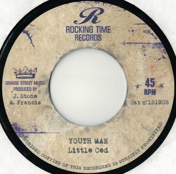 7inch Record LITTLE CED / LONE RANGER - Youth Man / Pressure In A Babylon 151905 Rocking Time Re 2013 France Reggae, Ska & Dub Used