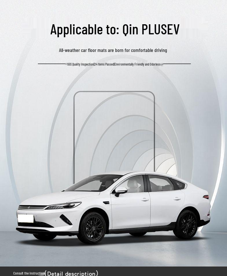 BYD Qin Plus EV Floor Mats for Intelligent Driving Version