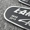 3D Metal Car Front Grille Emblem for Land Rover ENGLAND SOLIHULL Defender 2015 Auto Badge Decoration Trunk Sticker Accessories SA3