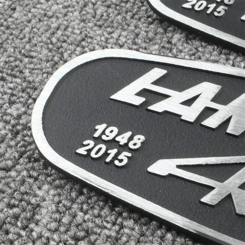 3D Metal Car Front Grille Emblem for Land Rover ENGLAND SOLIHULL Defender 2015 Auto Badge Decoration Trunk Sticker Accessories SA3