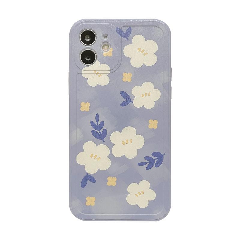 Ins Style Retro Flower for Apple 16 Phone Case for IPhone 15 All Inclusive 17 Pro Max Soft Case for 12For13 for Huawei