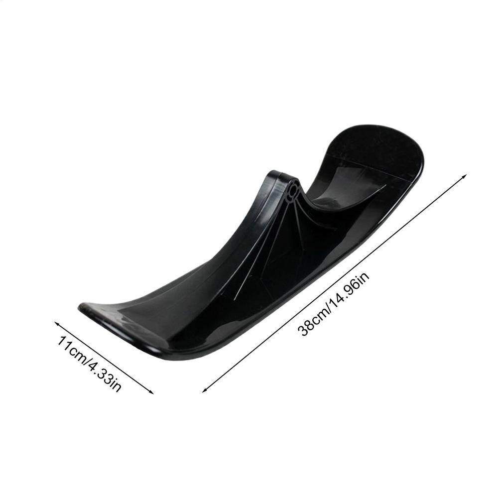 

Ski Skate Board Conversion Kit 1 Pair Lightweight Ergonomic Winter Sports Sledge Snow Sled Ski Scooter Conversion Kit чёрный
