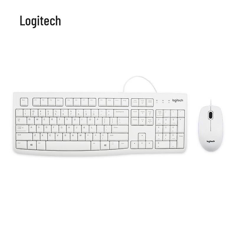 

Logitech MK120 Wired Keyboard and Mouse Combo