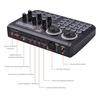 Btuty Soundboard Audio Mixer Live Sound Card with Dynamic LED Colorful Lights, BT Wireless, Plug and Play, One-Click Noise Reduction, Rechargeable for