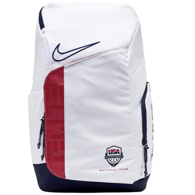 

Nike Polyester Backpack Unisex White Lightweight Casual CQ7282-100 белый