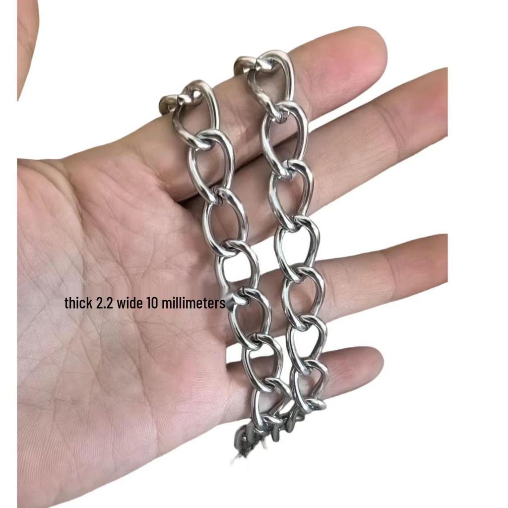 Nerezový kuličkový a osmičkový řetízek na klíče s boční visačkou (0.5-2.0mm) pro Zobrazení Plakátů.