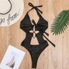 New Sexy Solid Color One-Piece Swimsuit: Hot-Selling Women's Bikini 2020