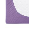 Fitted sheet 120x200 jersey 100% COTTON light purple