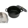 Staub Cocotte Insert Round 26cm Black 1133825 Pico Pot [Staub] Round/Steamer [Item]