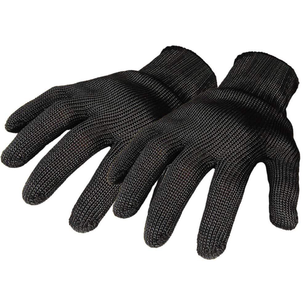 Level 5 Cut-Resistant Steel Wire Gloves - Ideal for Butchering, Fishing, and Multi-Purpose Use. Puncture-Resistant.