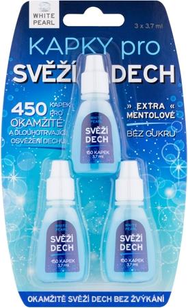 

White Pearl Dental Care drops for fresh breath TU прозрачный