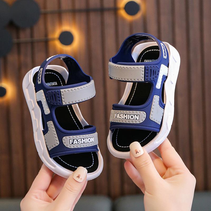 Sommer Baby Sandalen Einfarbige Baby Jungen Sandalen Weiche Sohle Rutschfest Jungen Mädchen Sandalen Kleinkind Baby Schuhe Strand 2-12 Jahre