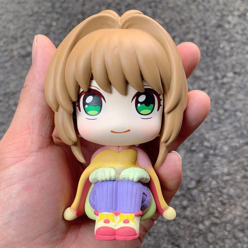 MegaHouse Original Genuine Anime Card Captor Sakura Kinomoto Sakura Cerberus Look Up 11cm Collections Model Toy Figures Gift