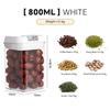 FAIS DU Food Storage Jar With Lid Kitchen Container Kitchen Organizer Stackable Dustproof Moisture Resistant Kitchen Accessories