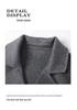 2025 Autumn/Winter Women's Double-Sided Cashmere Coat, Short Suit Collar, Korean Style, 100% Wool.