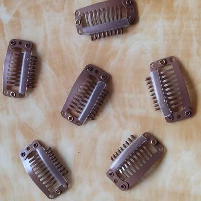 3.2CM Carbon Steel Nine-Tooth Rust-Resistant Hair Extension & Wig BB Clip