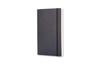 Moleskine Classic Notebook, Soft Cover, Solid Color, Pocket Size (9cm x 14cm), Black, QP613