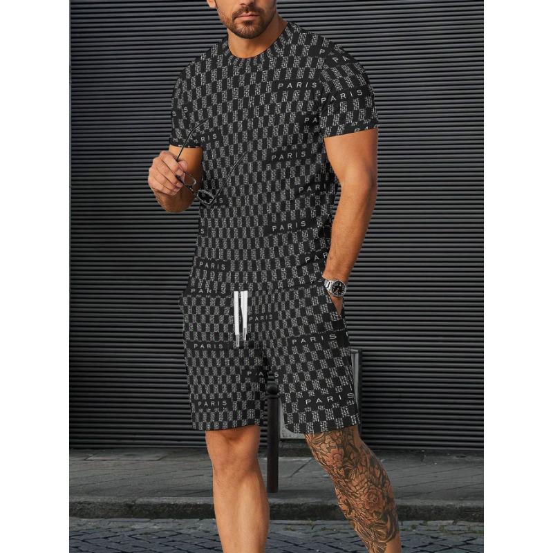 Outdoor travel, summer leisure and sports two-piece set, the preferred choice S