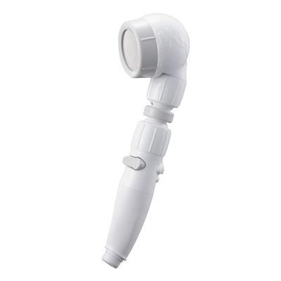 Aramic Shower Water High Water Head Moves Angle Water Stop 3D Earth Light Made In Head, Saving, Pressure, Freely, Adjustment, Button, Shower, Gray,