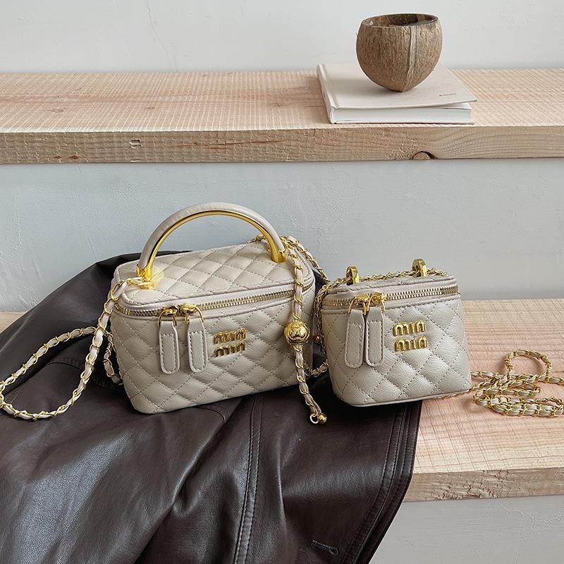 Rhombus chain box bag 2 new mini square bag women's versatile shoulder messenger bag women's bag