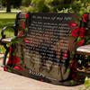 1pc Romantic Love Letter Outdoor Blanket - Lightweight Flannel Throw For Travel, Camping, Gifts For Family Or Friends yy251114189