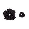 HAS [2SET] HDM009 Basic satin scrunchie