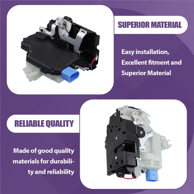 A58X-3B1837015AQ Car Front Left Door Lock Actuator For VW Passat Polo Skoda Superb Fabia Seat Cordoba Ibiza