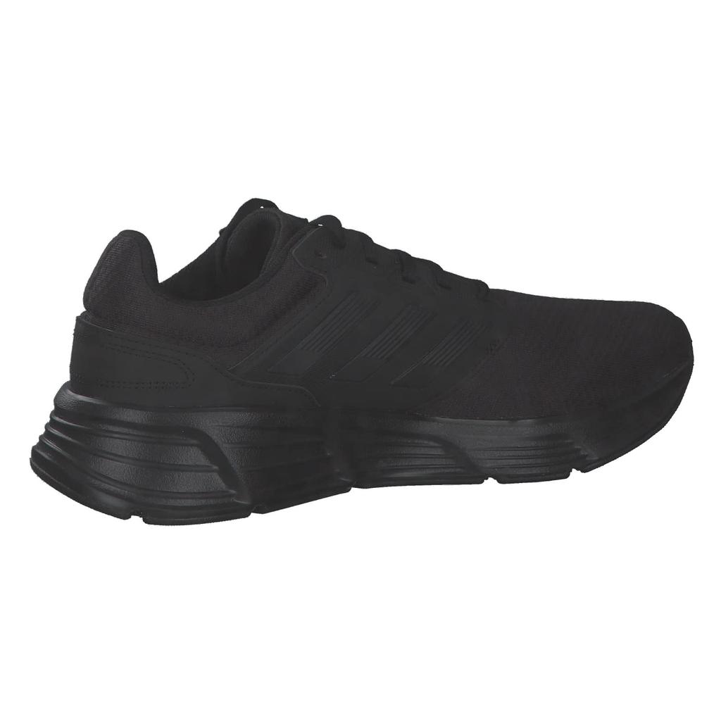 Galaxy 6 Running Shoes, Core Black/Core Black/Core Black (GW4138), Size 25.0 Cm