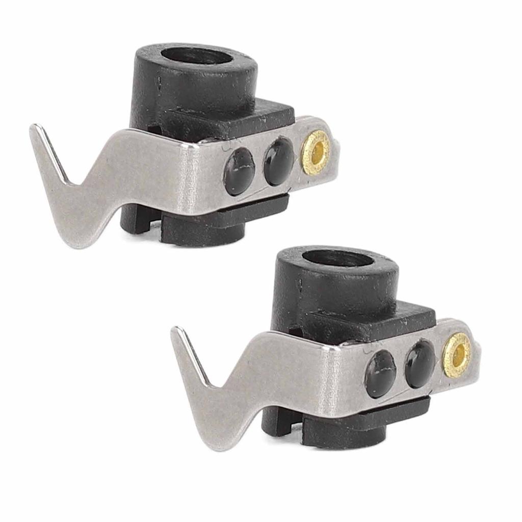 2 stk Symaskinnål Tråder Krok Stål Ergonomisk Design Erstatningstilbehør Tråderkrok