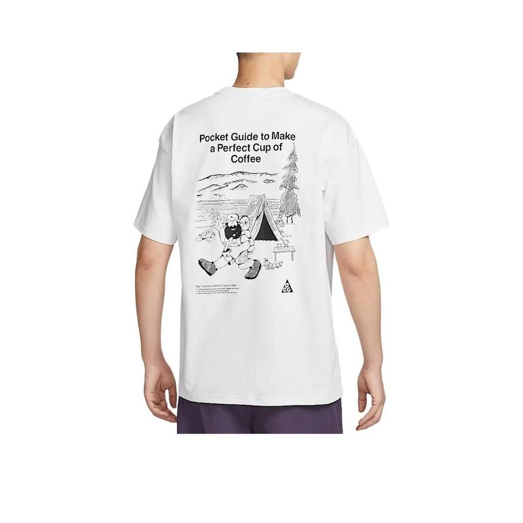 Nike Men's Outdoor Moisture-Wicking  Soft Quick-Dry Short-Sleeve T-Shirt White IF0371-121