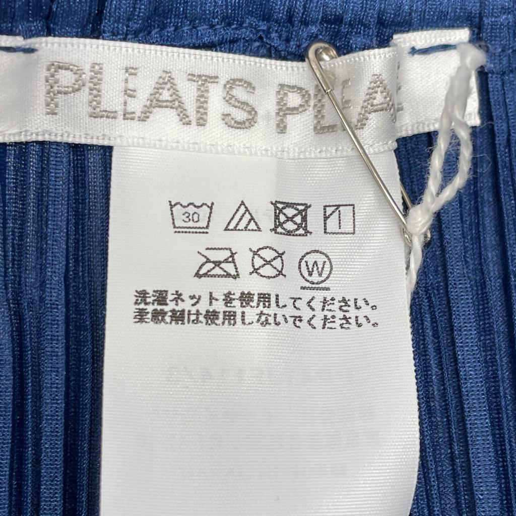 PLEATS PLEASE Brand New, Unused Issey Miyake PP41JF114 MONTHLY COLORS JANUARY Trousers Pants Bottoms 3 blueUsed
