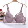 Ultra-Thin Lace Bra: Sexy, Large-Size, No Sponge, Gathered Fit
