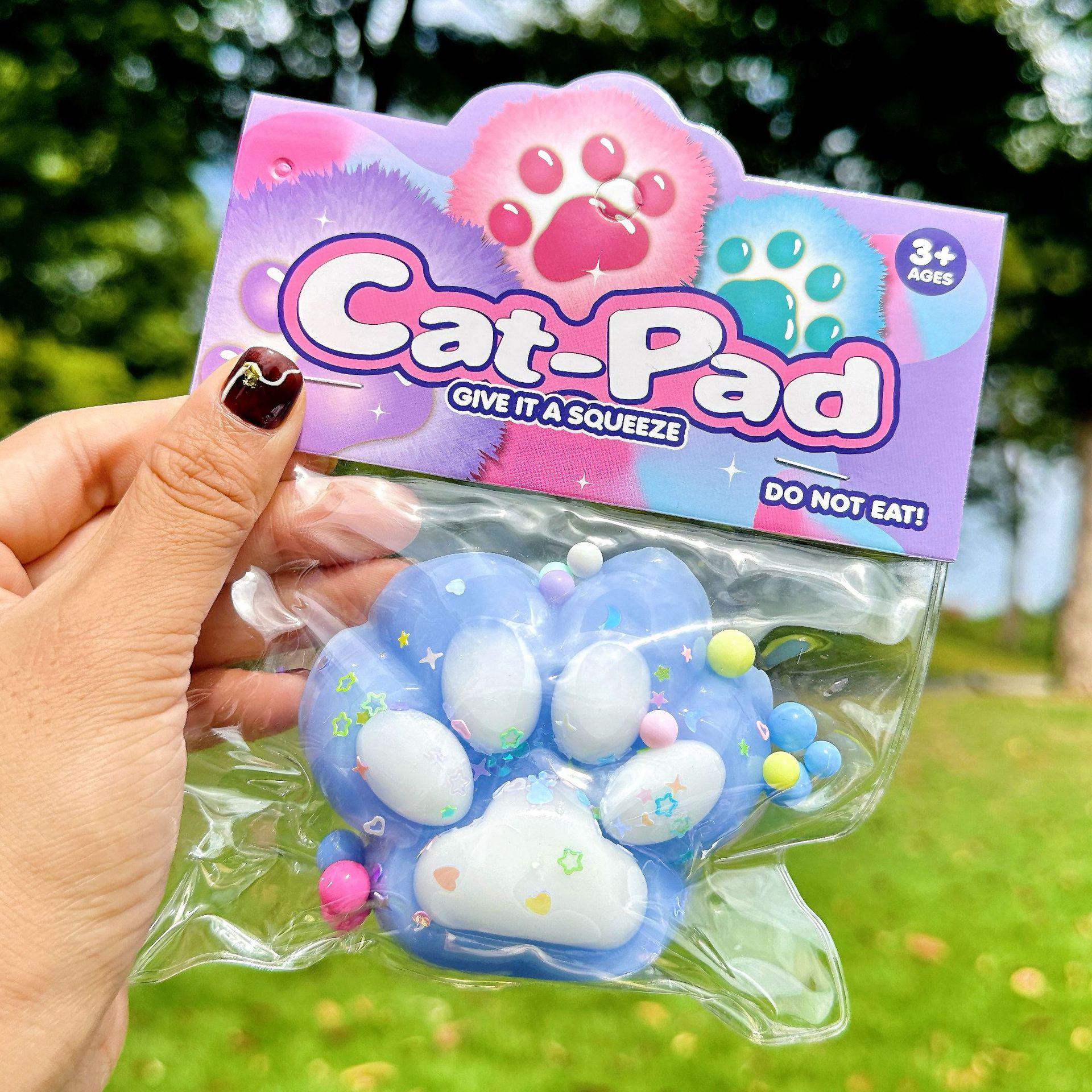 

Вірусна полунична лапка кота Squishy Іграшка для зняття стресу - Харчовий силікон