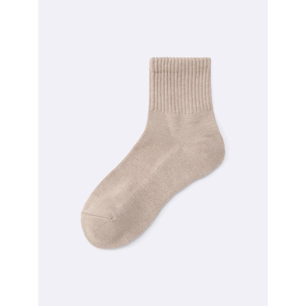 Gu Rib Pile Ankle Socks