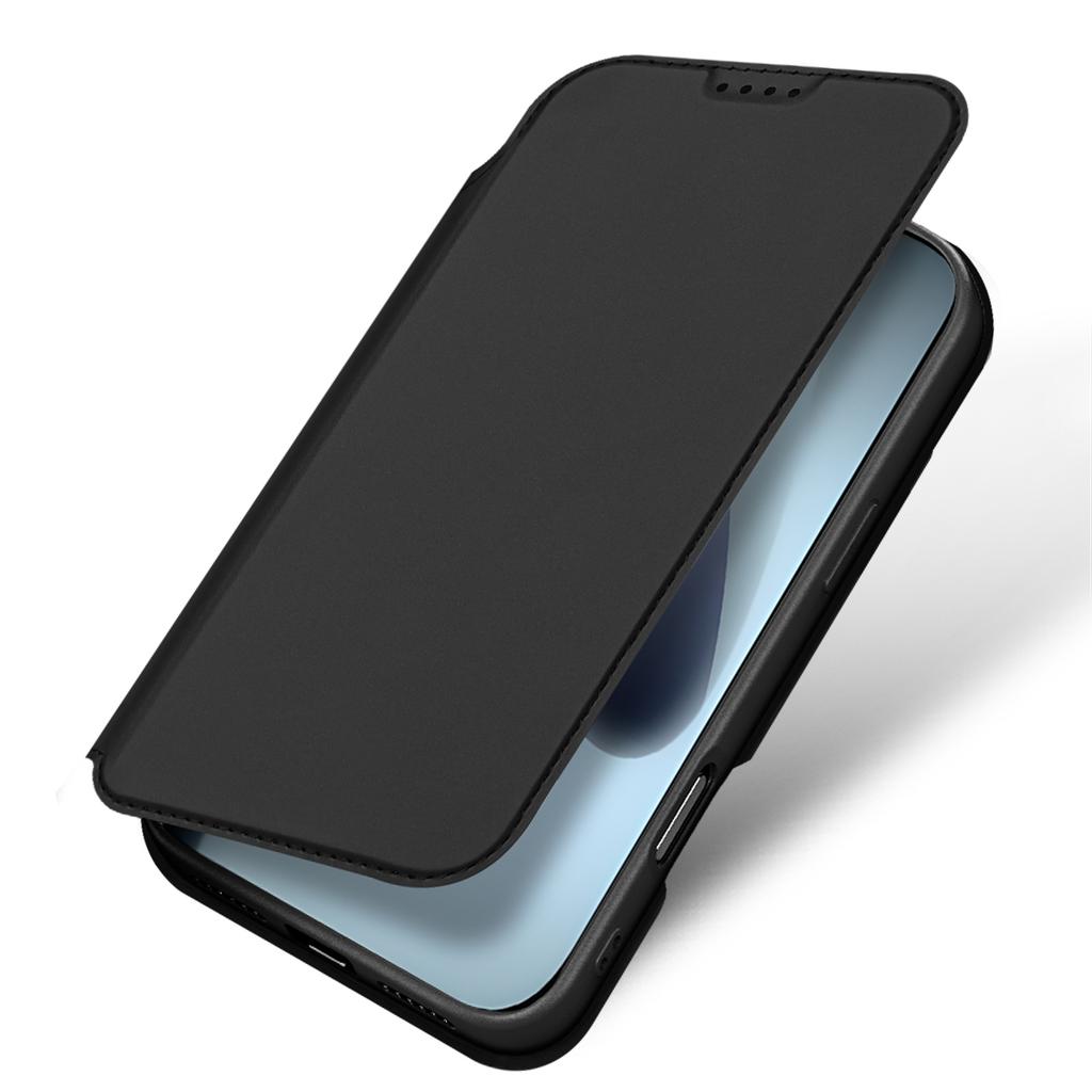 For iPhone 17 Pro Case DUX DUCIS Skin Pro Series Leather Cover Card Holder