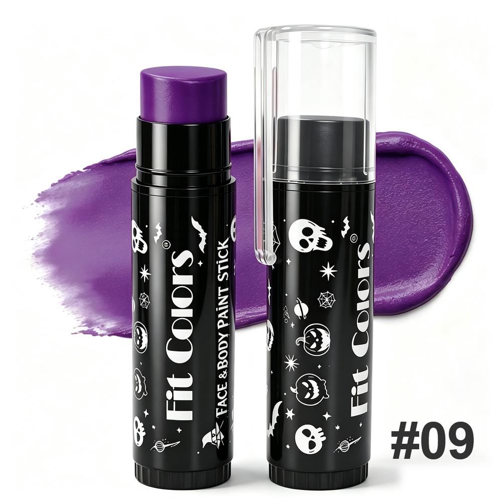 14 Colori Bastoncini Pittura Viso Corpo Nero Bianco Colorati Pittura Fai da Te Cosplay Fondotinta Bastoncini Miscelabili per Festa Halloween Trucco