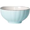 Set of 4 Large Japanese-Style Pumpkin Cartoon Noodle Bowls - Cute & Personalized Tableware