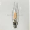 C17 C22 LED Filament Candle Bulb, 230V, 2W, 2200K, for Candlesticks, Nightlights, Pendant Lights, and Decorative Bulbs.