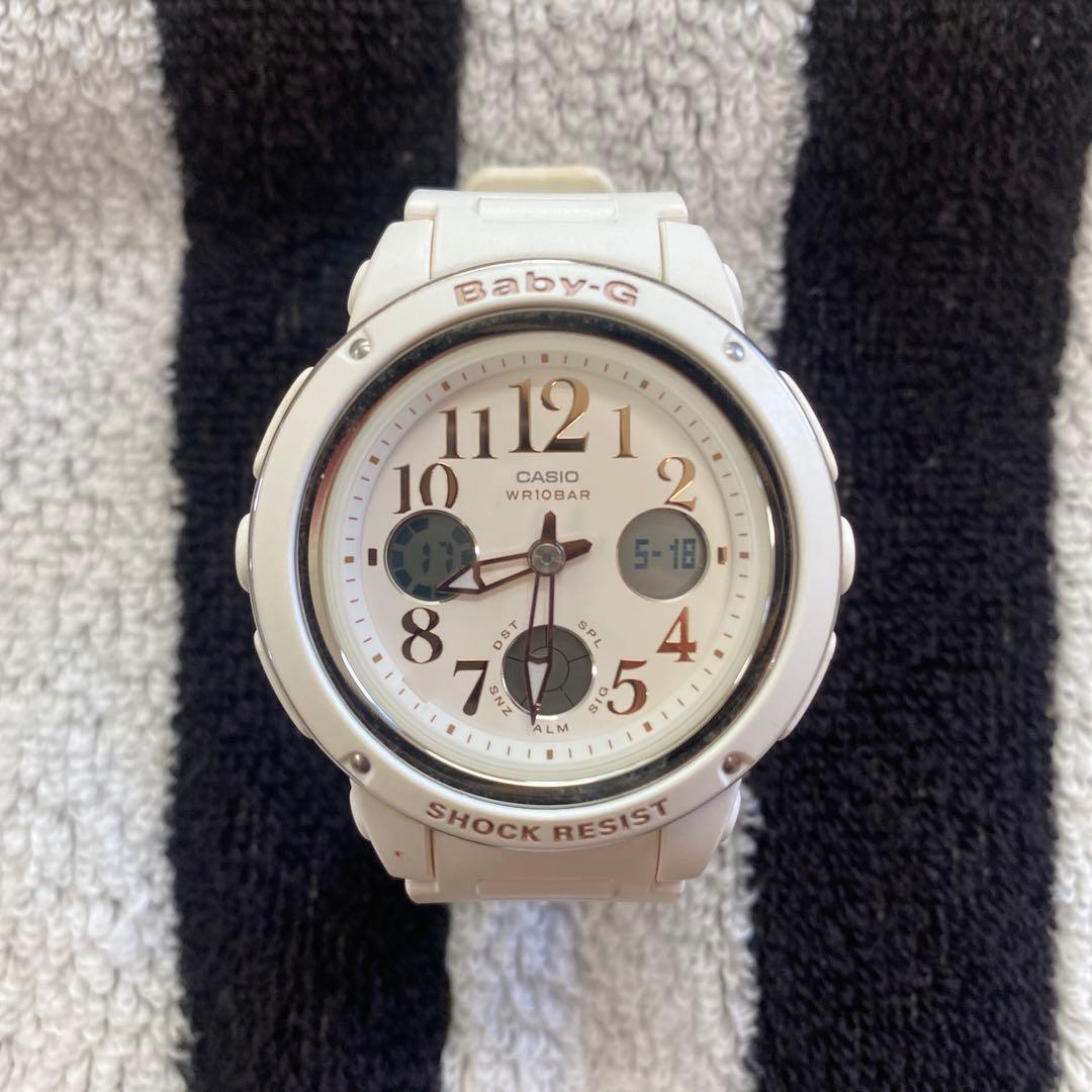 CASIO Baby-G White Digital Watch bga-150ef