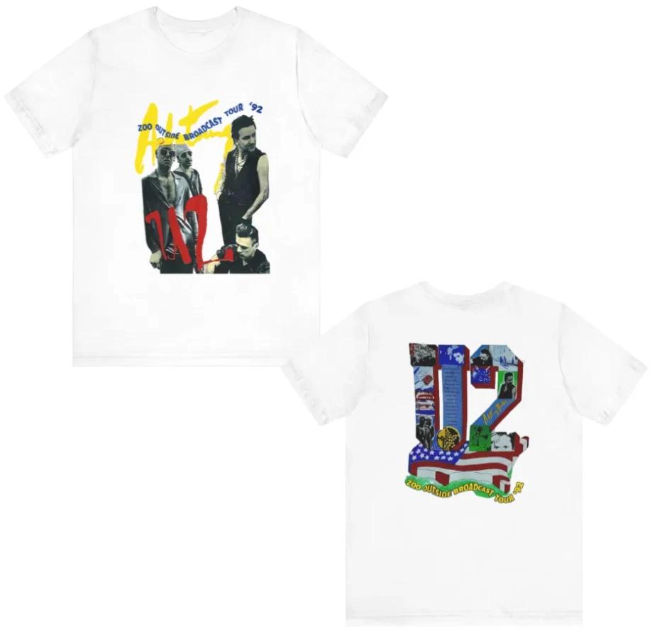 U2 Rock Band 1992 Zoo Outside Tour Concert T-ShirtT-shirt T 2XL