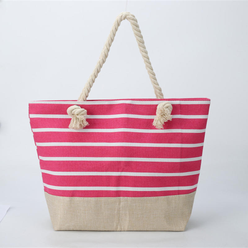 1Pcs Beach Bag For Women Large Canvas Beach Tote Bag Beach Bags Waterproof Sandproof Swim Pool Bag Travel Essentials
