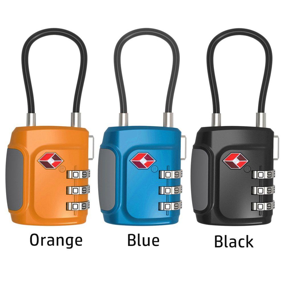 Anti-theft Lock Combination Lock TSA Customs Lock 3 Dial Digit Combination Lock Safely Code Lock