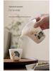 Yangzhi Jade Porcelain Travel Tea Set - Ceramic Kung Fu Teapot with Logo