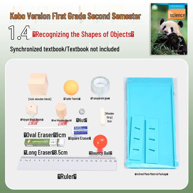 First Grade Science Experiment Kit: Recognizing Object Shapes