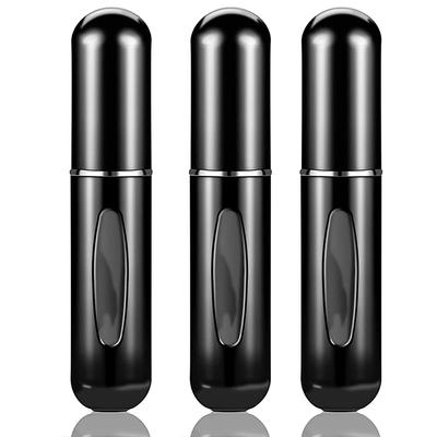 3 Stück 5ml Tragbare Mini Nachfüllbare Parfümflasche Sprühduftpumpe Leerer Kosmetikbehälter Zerstäuberflasche für Reisen