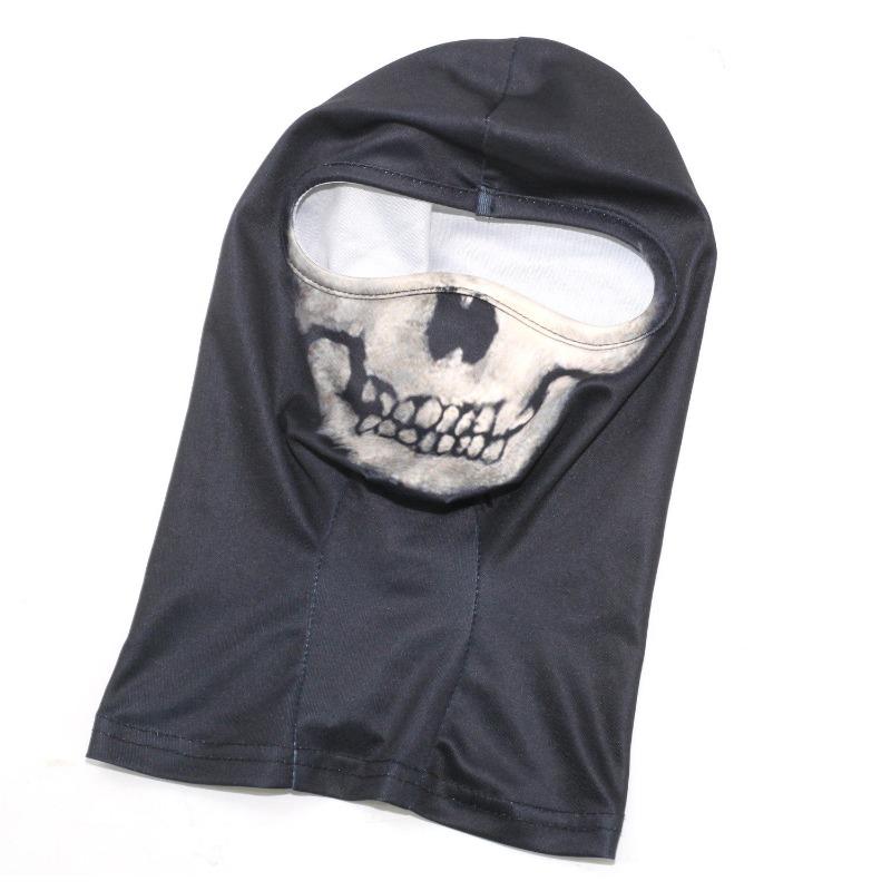 Ghost Skull Balaclava Mask Skeleton Simon Riley War Game Cosplay Mask Tactical Balaclava Hood for Motorcycle Cycling Hiking Mask